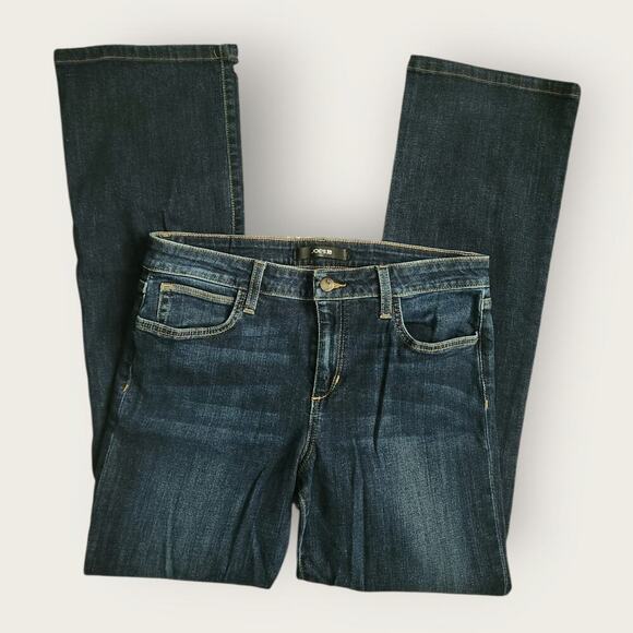 Joe's Jeans Women's Sz 32"x30" Dark Wash The Honey Curvy bootcut Mid-rise - Picture 1 of 6